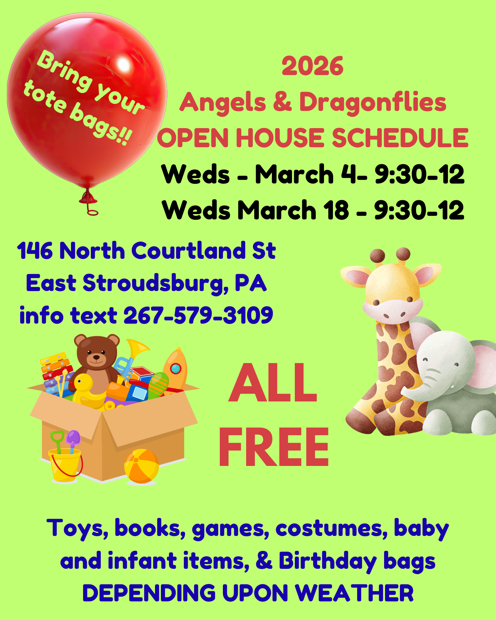 MARCH 4 FREE OPEN HOUSE