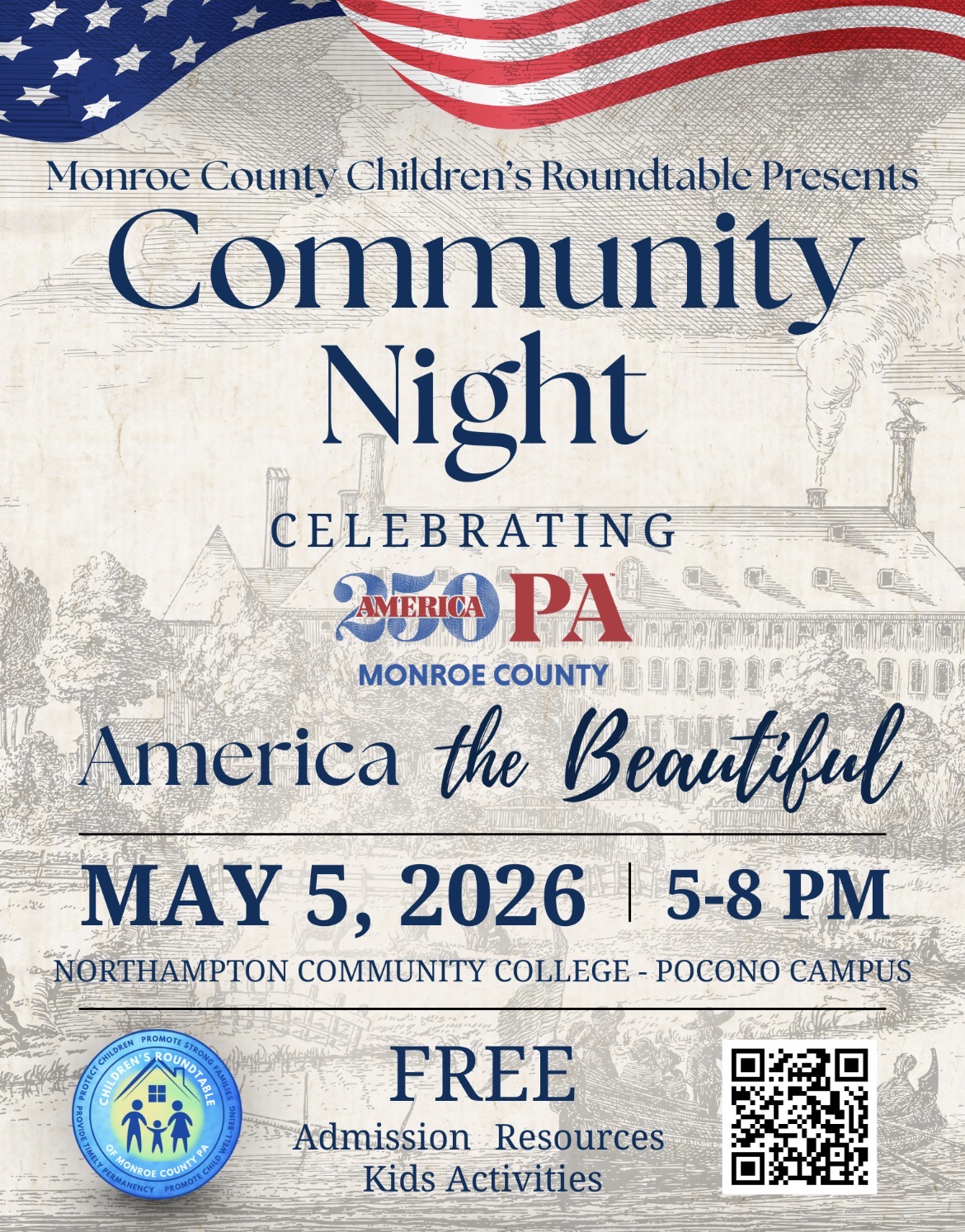 Monroe County Community Night — “America the Beautiful”