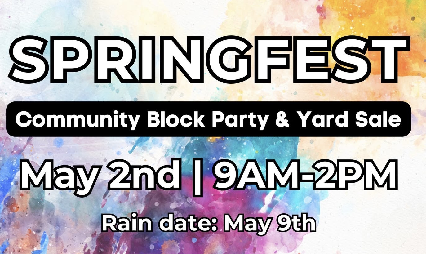 Spring fest yard sale