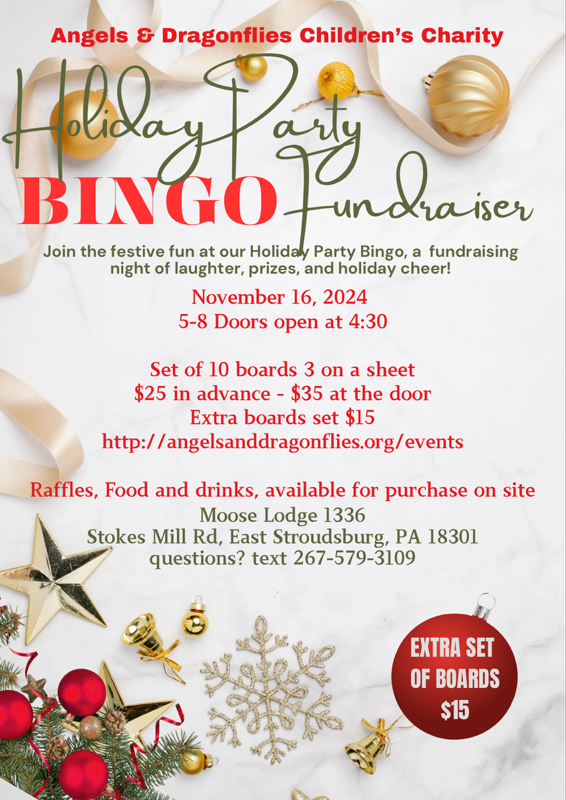 Holiday Party Bingo Fundraiser image